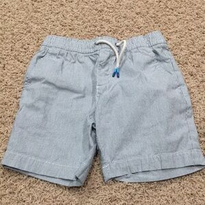 Kids Striped Blue Shorts
